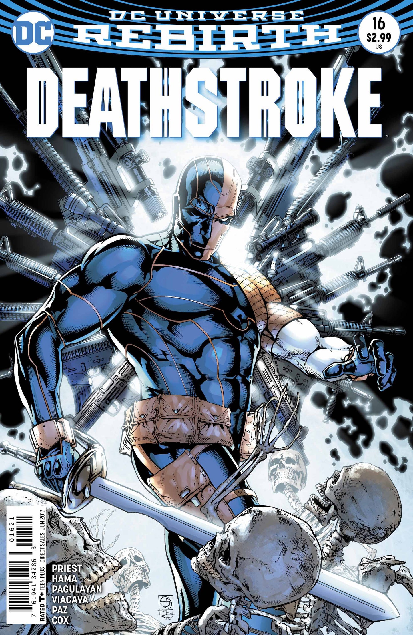 DC Comics COMIC BOOK Deathstroke #16 - CVR B (VF/NM)