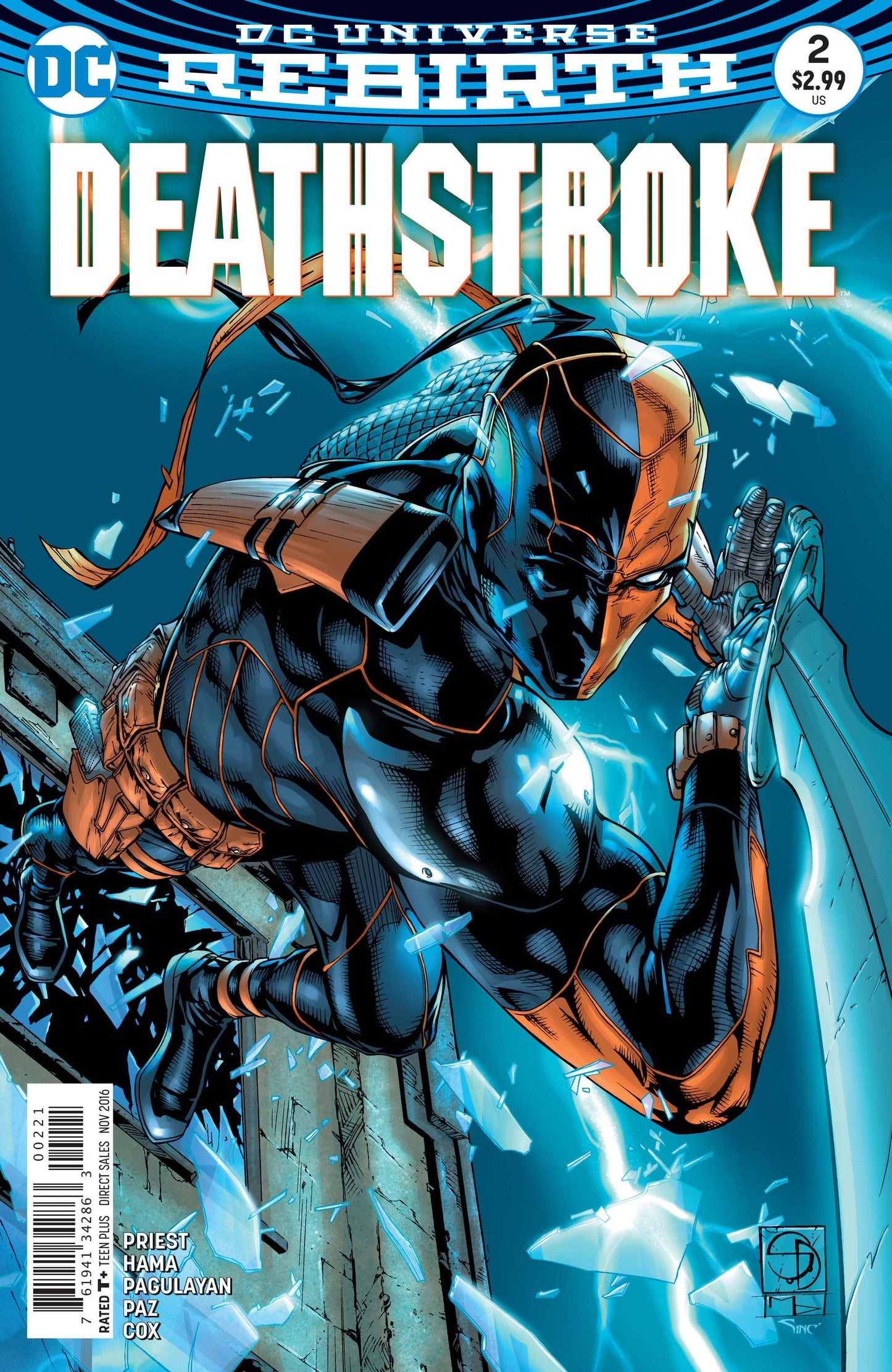 DC Comics COMIC BOOK Deathstroke #2 - CVR B (VF/NM)