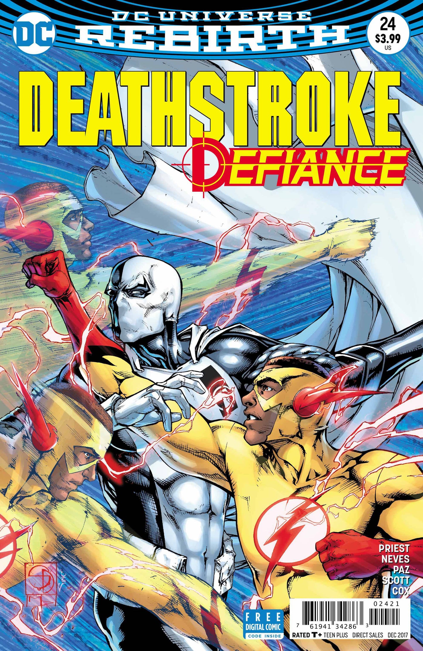 DC Comics COMIC BOOK Deathstroke #24 - CVR B (VF/NM)