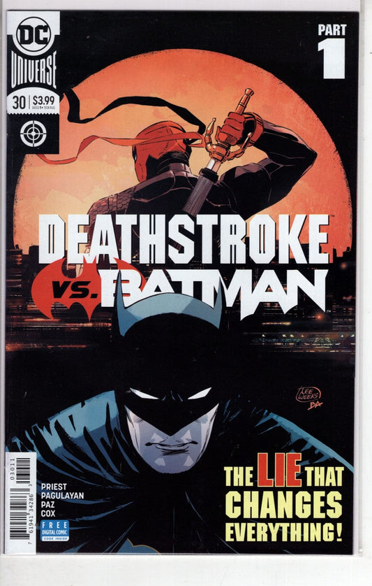 DC COMICS COMIC BOOK DEATHSTROKE #30 [VF/NM]