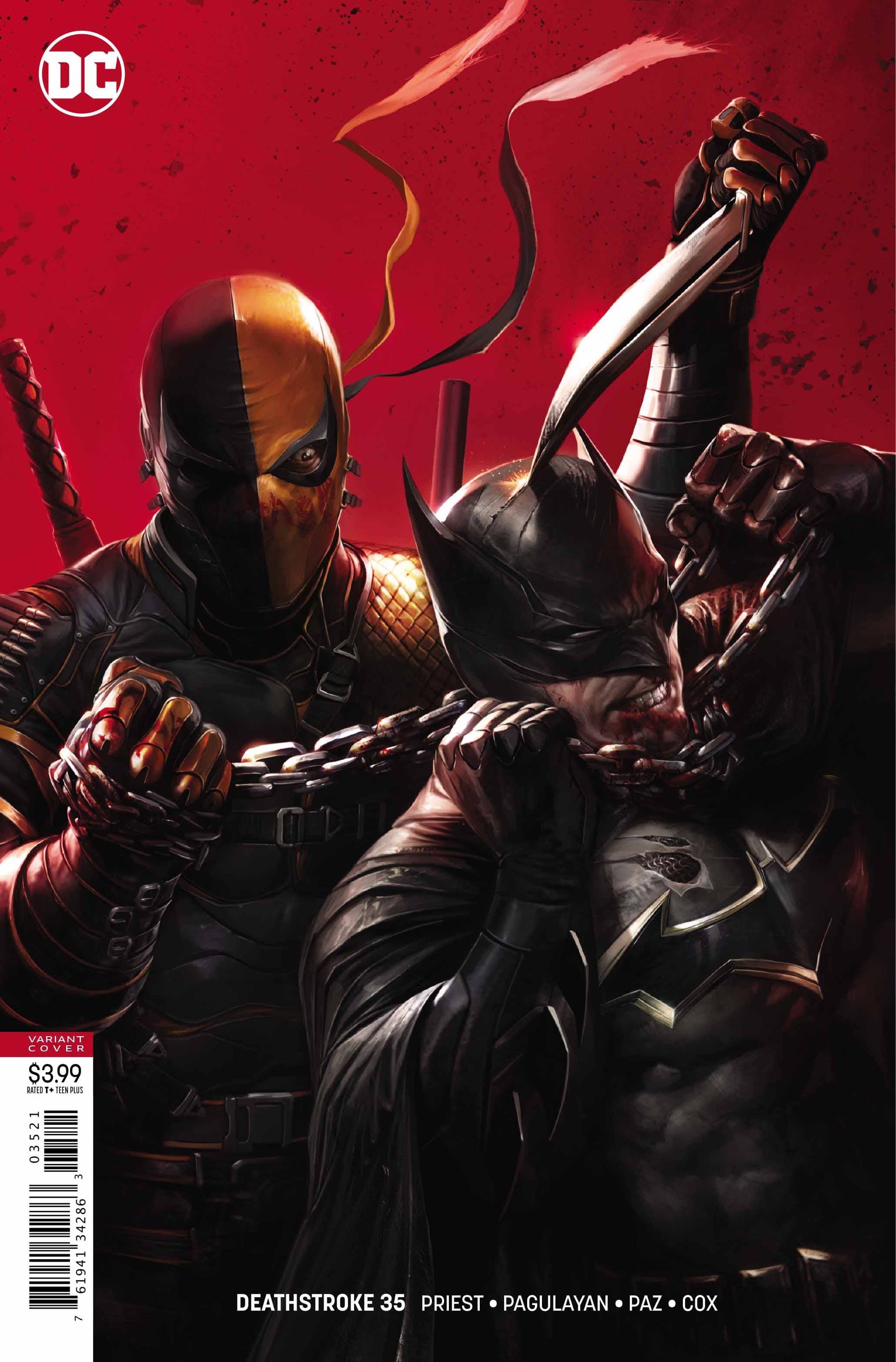 DC Comics COMIC BOOK Deathstroke #35 - CVR B (VF/NM)