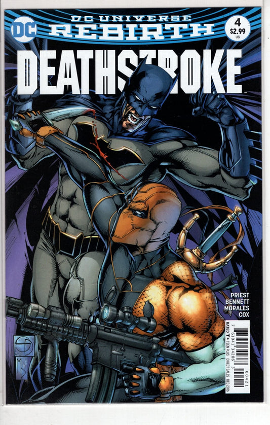 DC COMICS COMIC BOOK DEATHSTROKE #4 VAR ED [VF/NM]