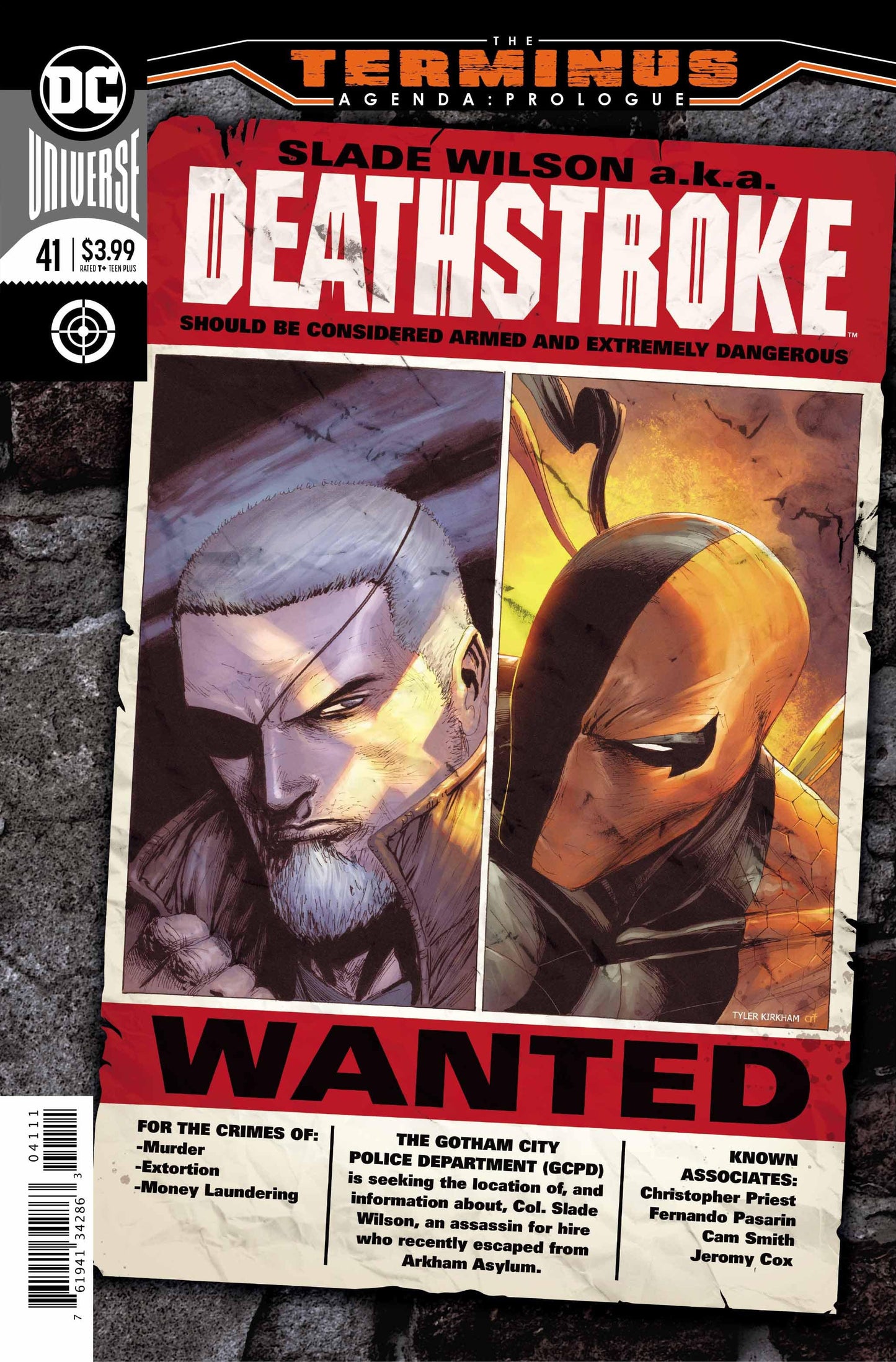 DC Comics COMIC BOOK Deathstroke #41 - CVR A (VF/NM)
