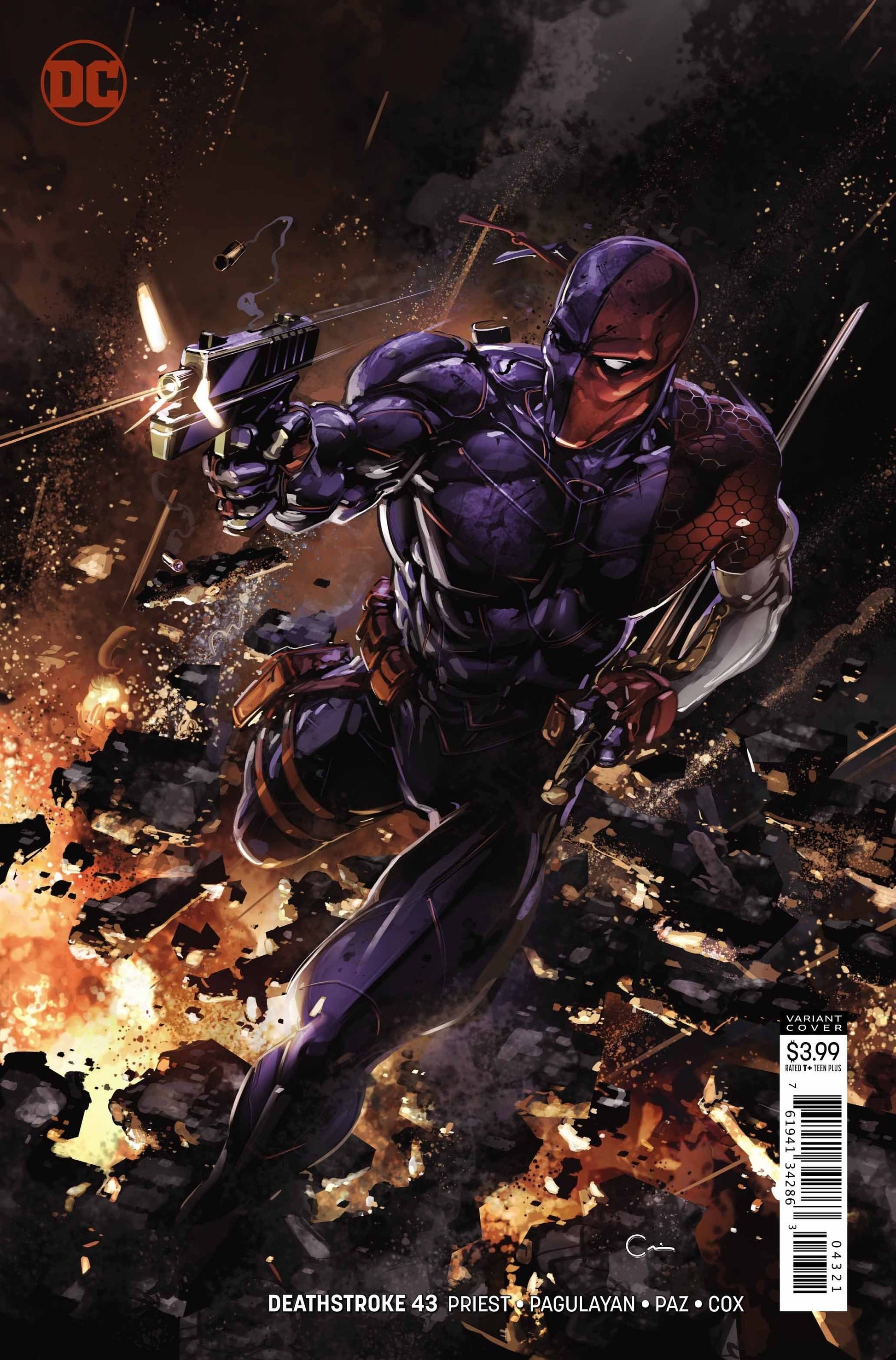 DC Comics COMIC BOOK Deathstroke #43 - CVR B (VF/NM)