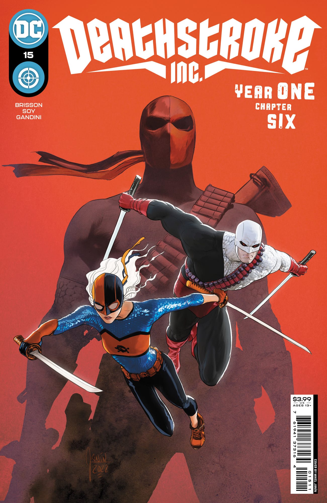 DC Comics COMIC BOOK Deathstroke Inc. #15 - CVR A (VF/NM)