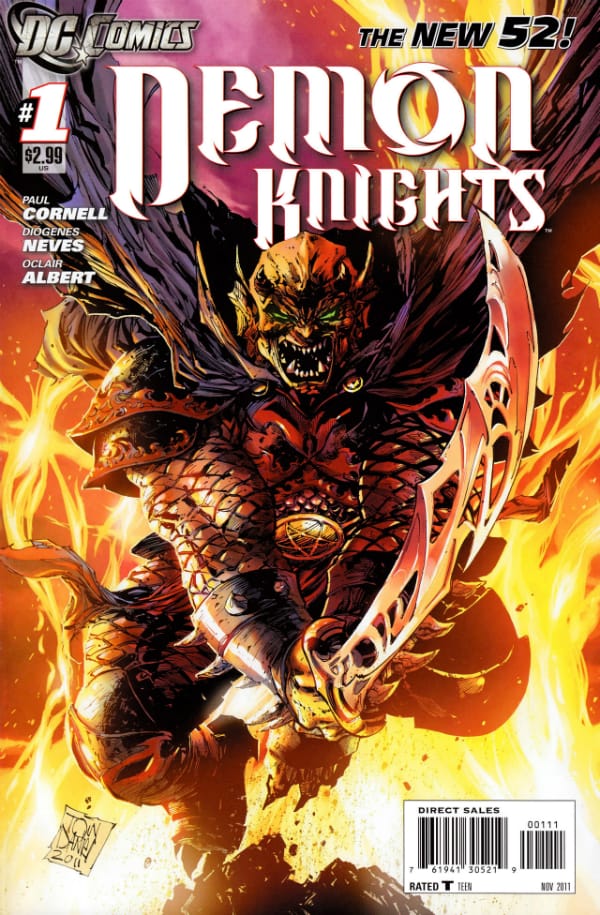 DC Comics COMIC BOOK Demon Knights #1 (VF)