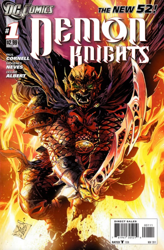 DC Comics COMIC BOOK Demon Knights #1 (VF)