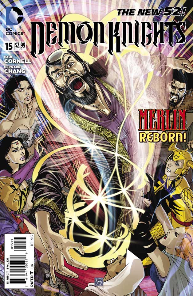 DC Comics COMIC BOOK Demon Knights #15 (VF)