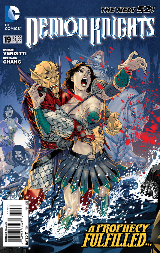 DC Comics COMIC BOOK Demon Knights #19 - A (VF)