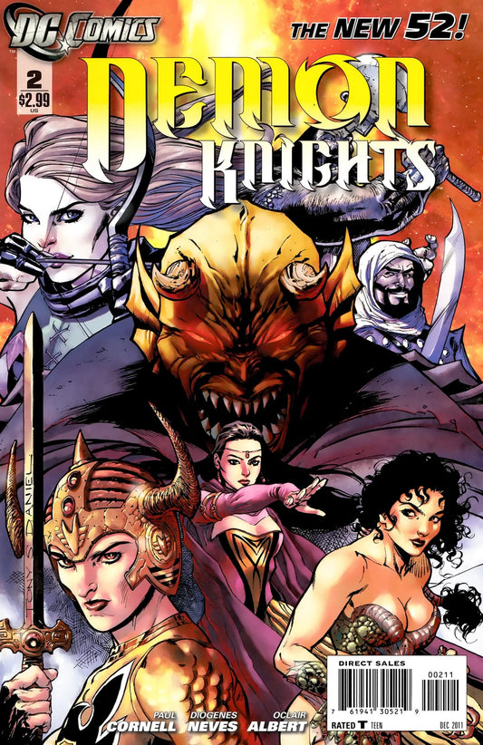 DC Comics COMIC BOOK Demon Knights #2 (VF)