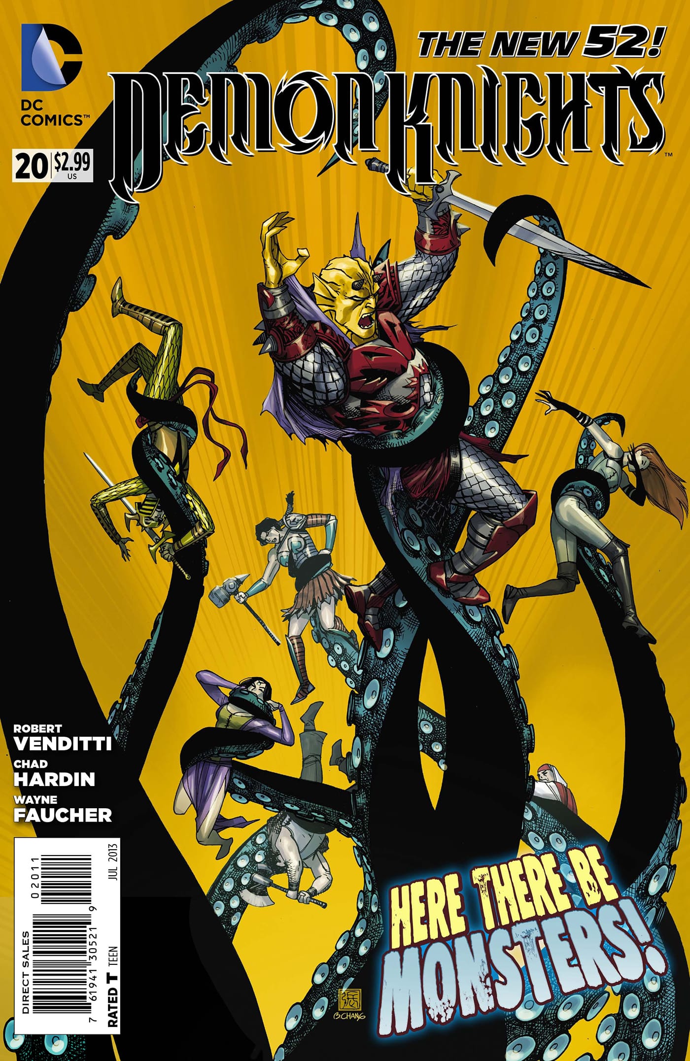 DC Comics COMIC BOOK Demon Knights #20 - A (VF)