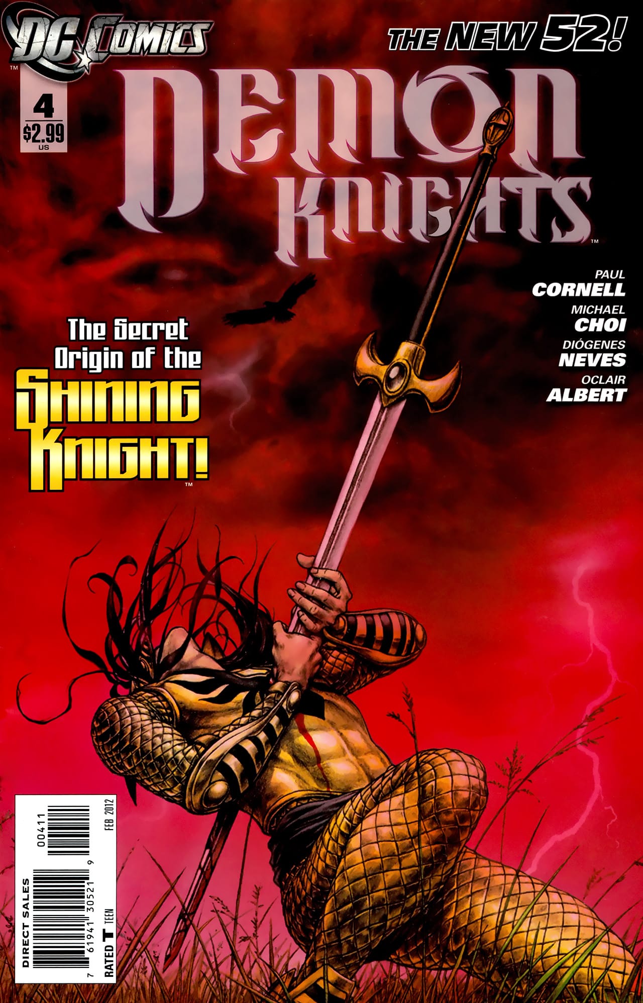 DC Comics COMIC BOOK Demon Knights #4 (VF)