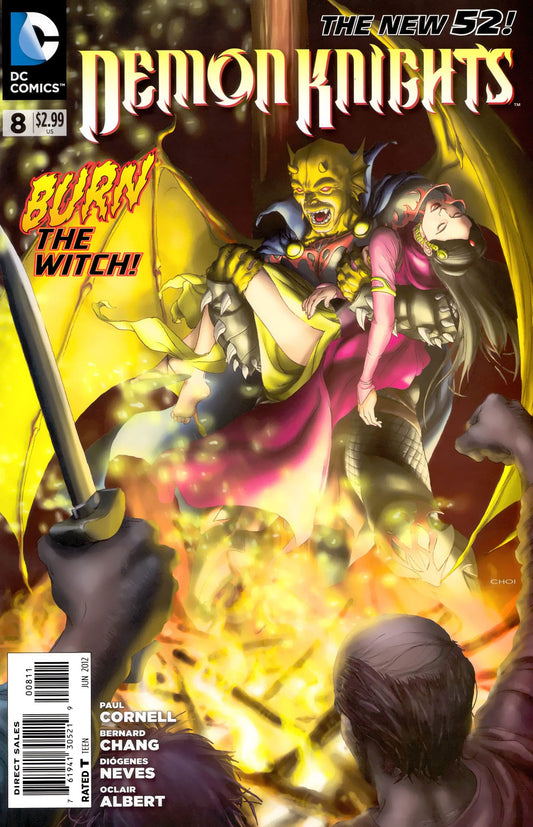DC Comics COMIC BOOK Demon Knights #8 (VF)