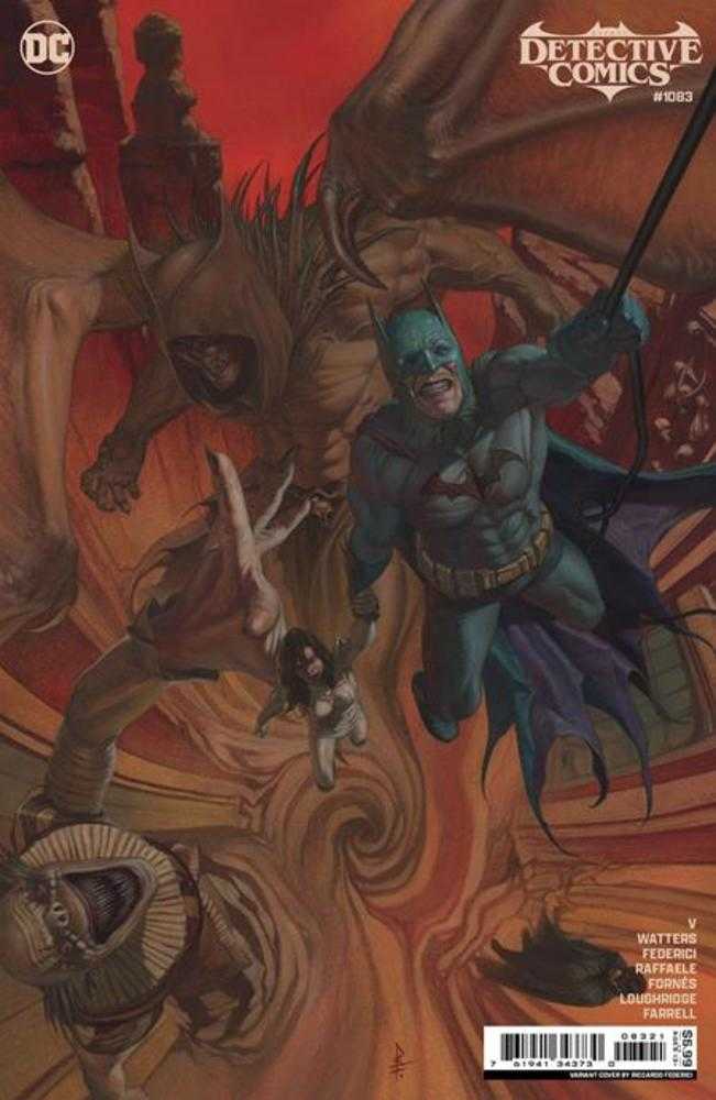 DC Comics COMIC BOOK Detective Comics #1083 Cover B Riccardo Federici Card Stock Variant