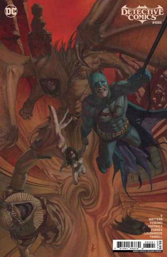DC Comics COMIC BOOK Detective Comics #1083 Cover B Riccardo Federici Card Stock Variant