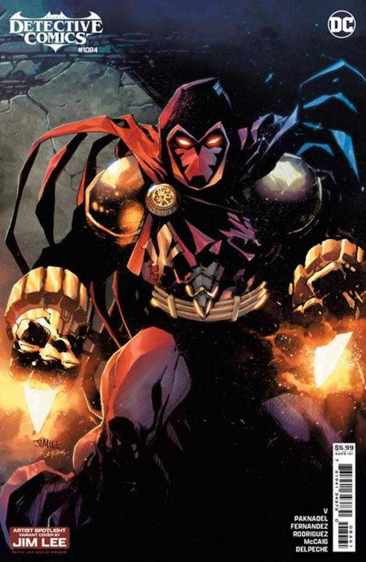 DC Comics COMIC BOOK Detective Comics #1084 Cover D Jim Lee Artist Spotlight Card Stock Variant