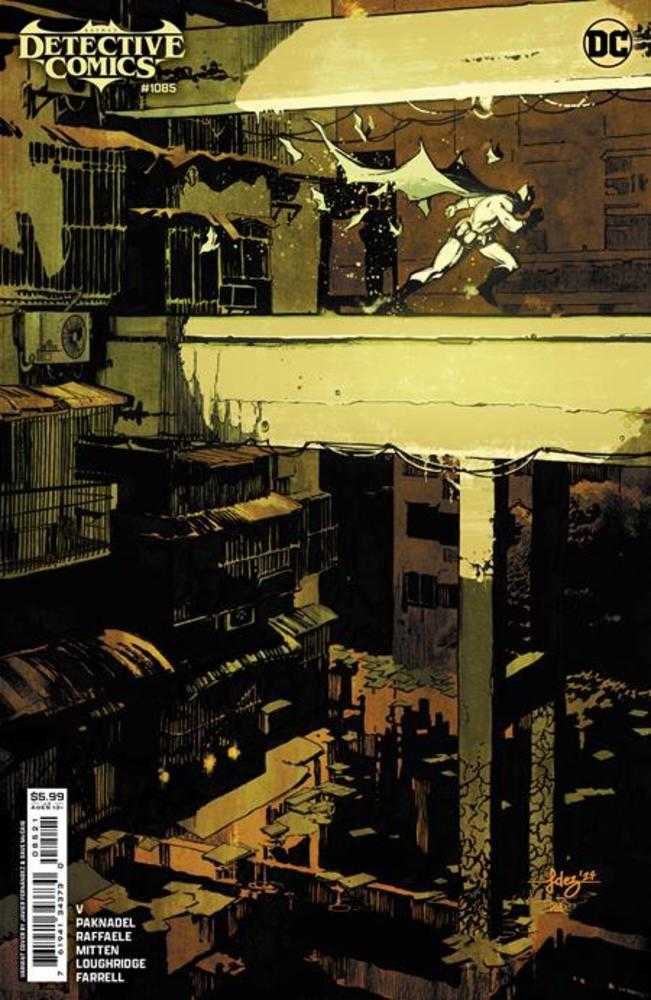 DC Comics COMIC BOOK Detective Comics #1085 Cover B Javier Fernandez Card Stock Variant