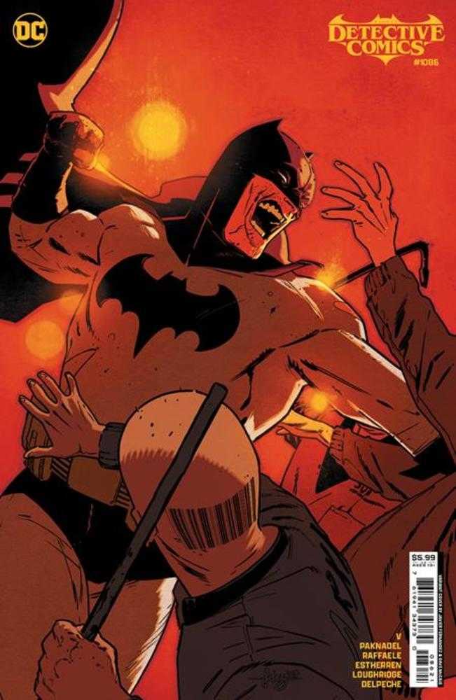 DC Comics COMIC BOOK Detective Comics #1086 Cover C Javier Fernandez Card Stock Variant