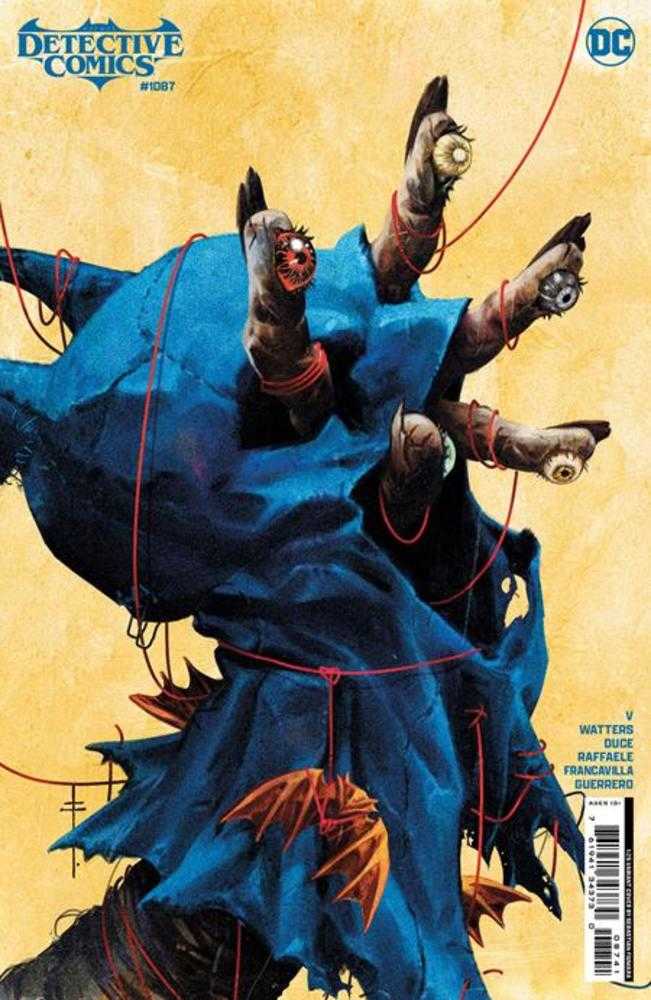 DC Comics COMIC BOOK Detective Comics #1087 Cover D 1 in 25 Sebastian Fiumara Card Stock Variant