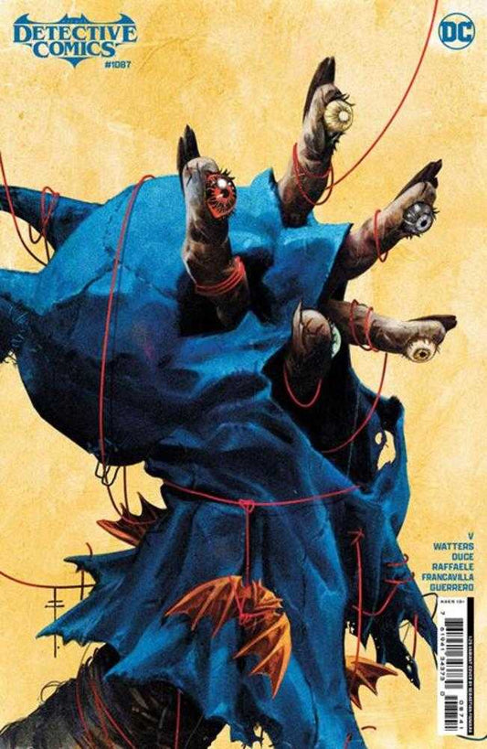 DC Comics COMIC BOOK Detective Comics #1087 Cover D 1 in 25 Sebastian Fiumara Card Stock Variant