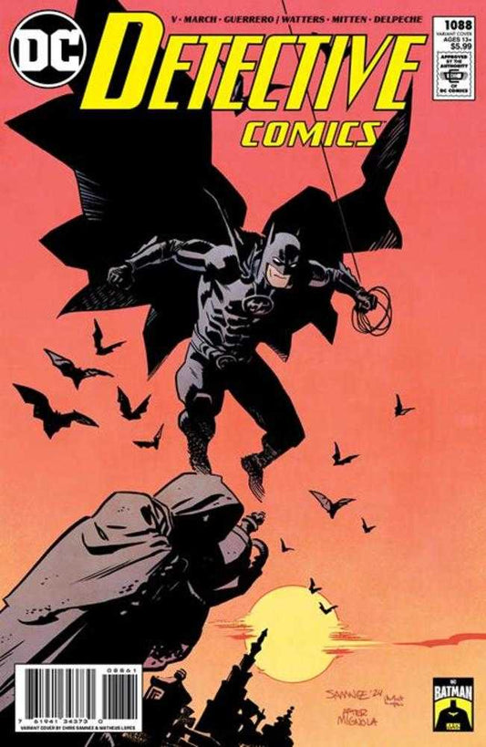 DC Comics COMIC BOOK Detective Comics #1088 Cover D Chris Samnee Batman 85th Anniversary Card Stock Variant