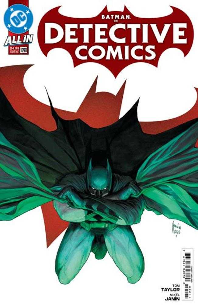 DC Comics COMIC BOOK Detective Comics #1090 Cover A Mikel Janin