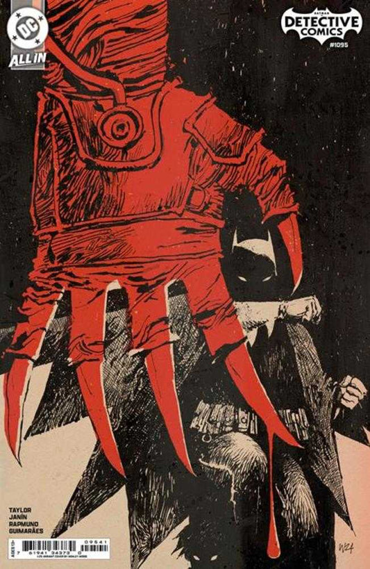 DC Comics COMIC BOOK Detective Comics #1095 Cover E 1 in 25 Ashley Wood Card Stock Variant