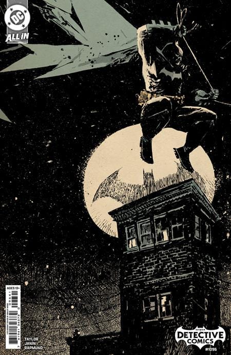 Dc Comics COMIC BOOK DETECTIVE COMICS #1096 CVR D INC 1:25 ASHLEY WOOD CARD STOCK VAR