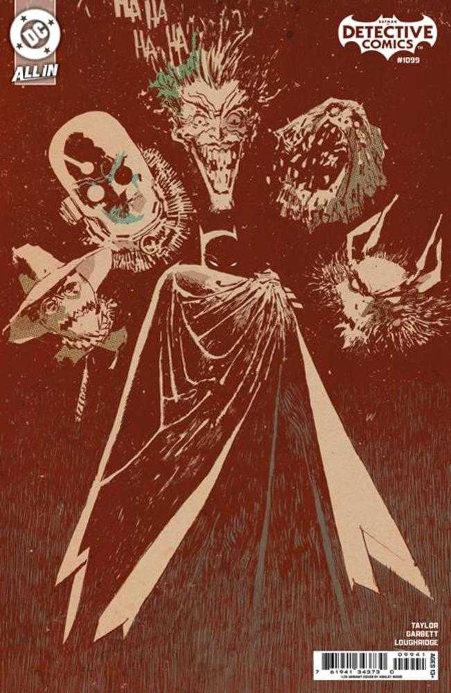 DC Comics COMIC BOOK Detective Comics #1099 Cover E 1 in 25 Ashley Wood Card Stock Variant
