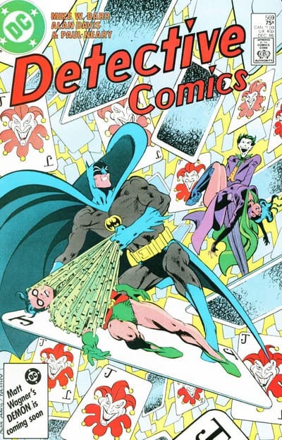 DC Comics COMIC BOOK Detective Comics #569 CVR A DC Comics 1986 FN