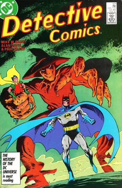 DC Comics COMIC BOOK Detective Comics #571 CVR A DC Comics 1987 FN