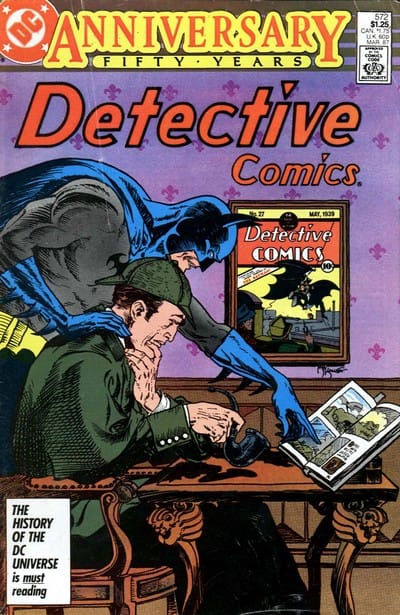 DC Comics COMIC BOOK Detective Comics #572 CVR A DC Comics 1987 FN