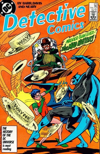 DC Comics COMIC BOOK Detective Comics #573 CVR A DC Comics 1987 FN