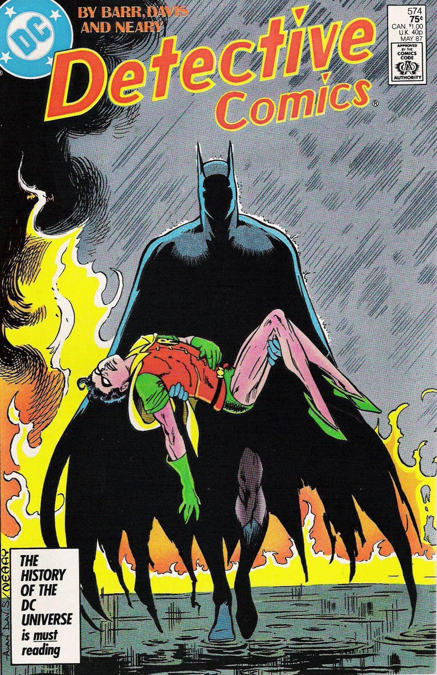 DC Comics COMIC BOOK Detective Comics #574 CVR A DC Comics 1987 FN