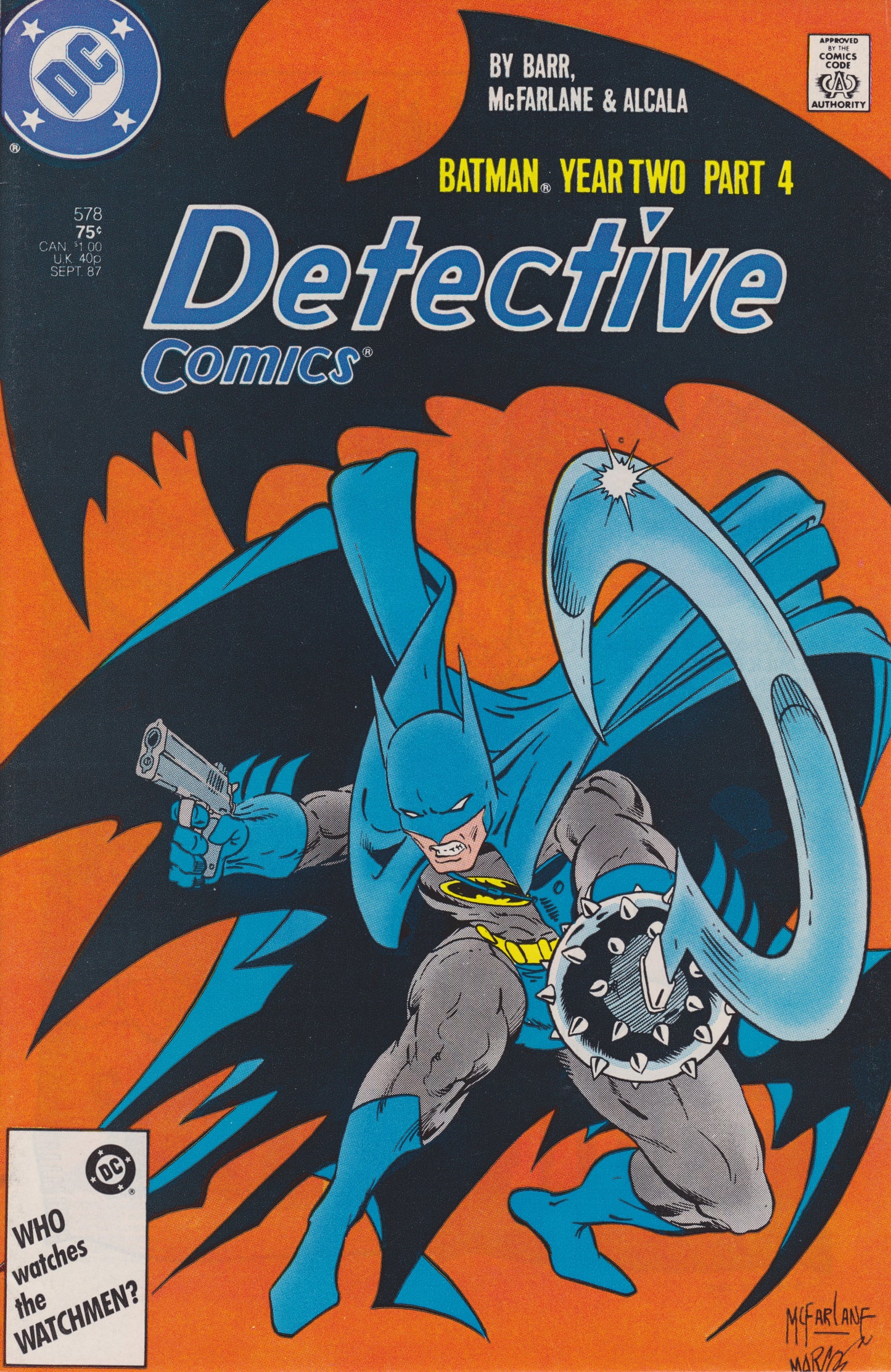 DC Comics COMIC BOOK Detective Comics #578 (FN/VF)