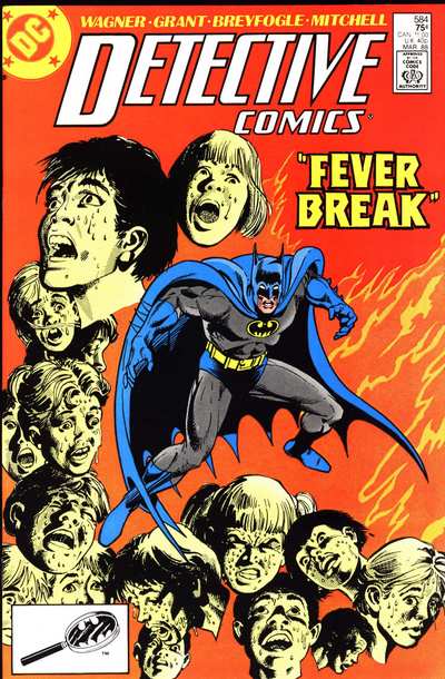 DC Comics COMIC BOOK Detective Comics #584 (FN/VF)