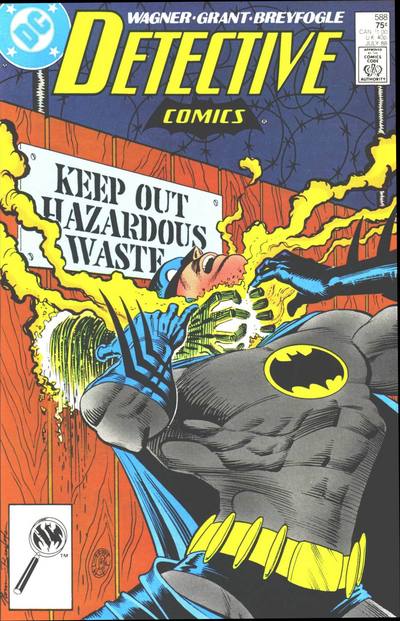 DC Comics COMIC BOOK Detective Comics #588 (FN/VF)