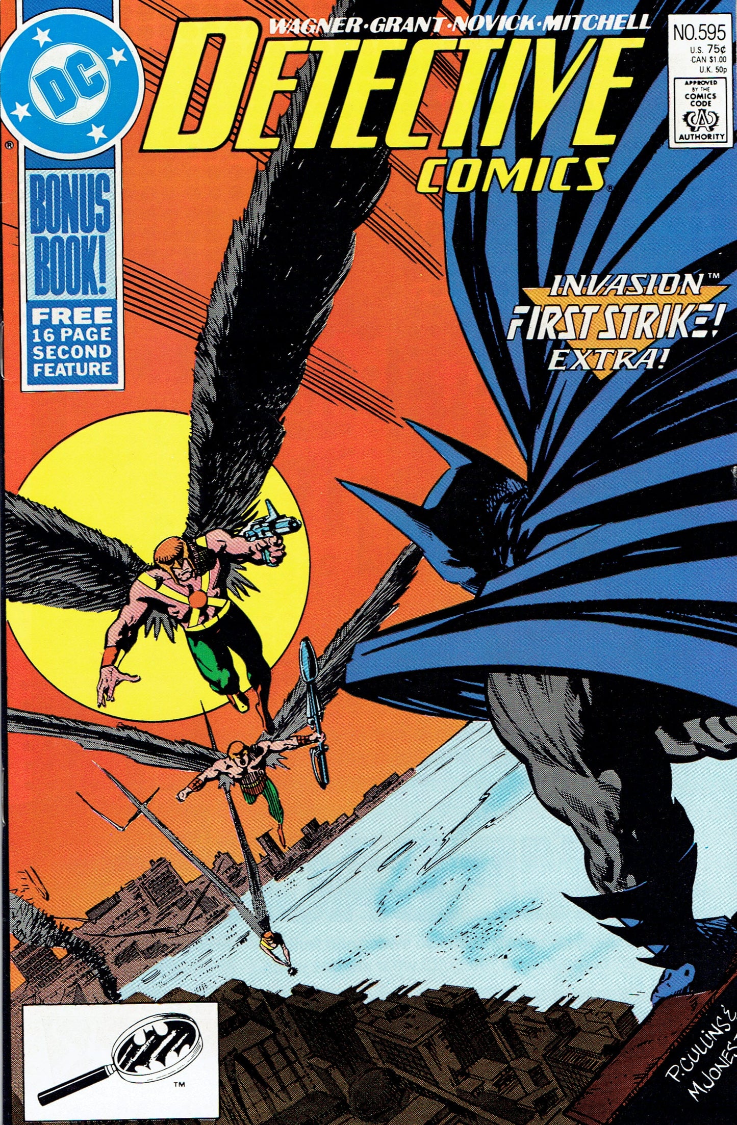 DC Comics COMIC BOOK Detective Comics #595 (FN/VF)