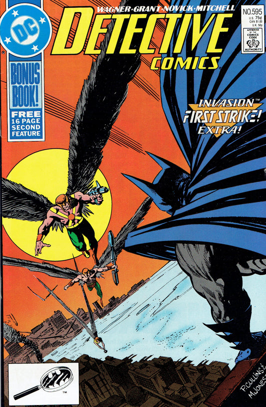 DC Comics COMIC BOOK Detective Comics #595 (FN/VF)
