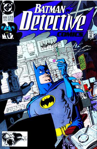 DC Comics COMIC BOOK Detective Comics #619 (FN)