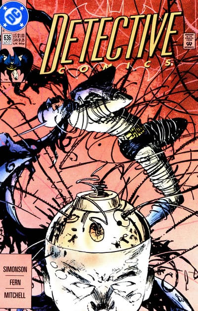 DC Comics COMIC BOOK Detective Comics #636 (VF)