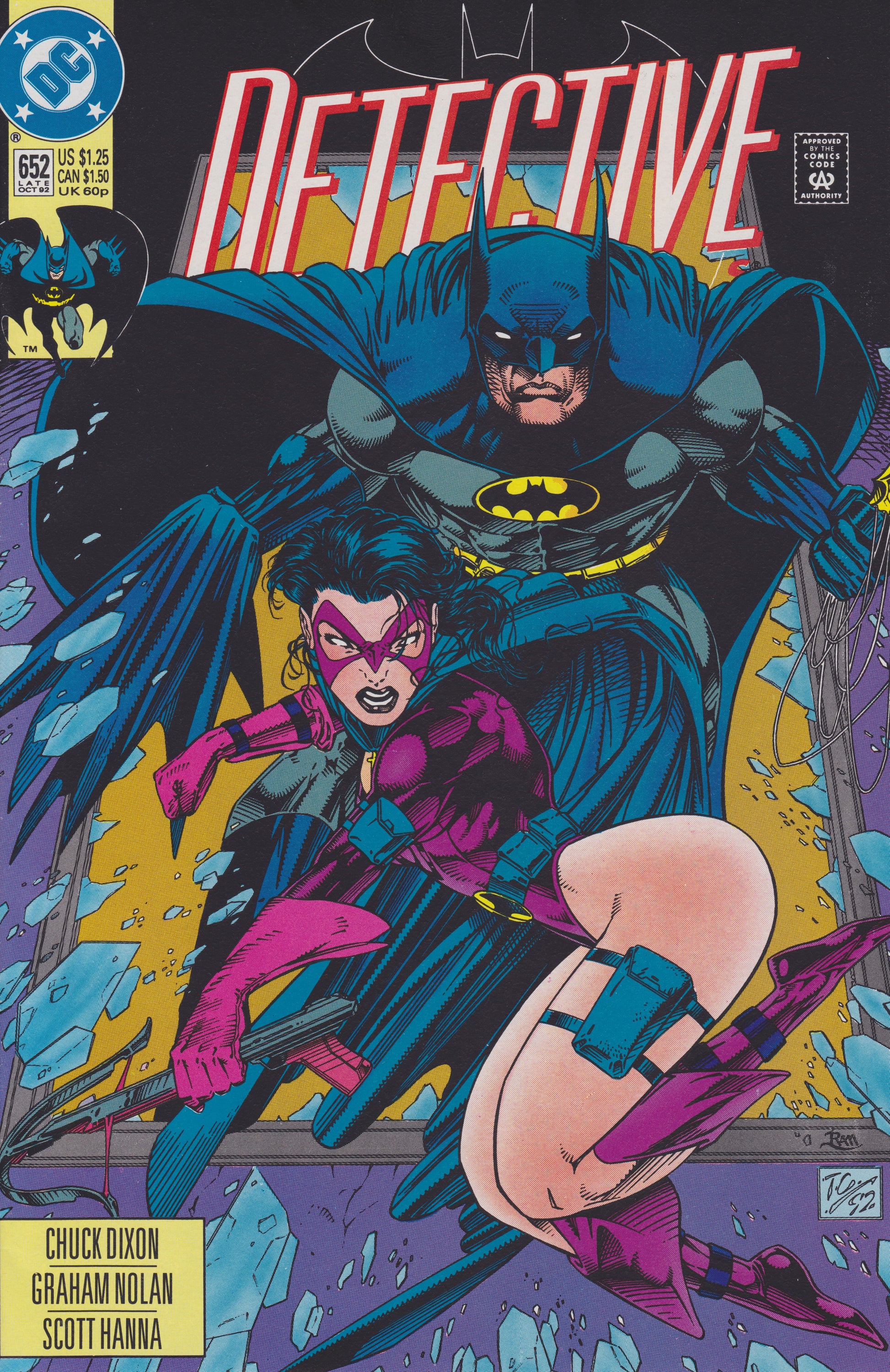 DC Comics COMIC BOOK Detective Comics #652 (VF)