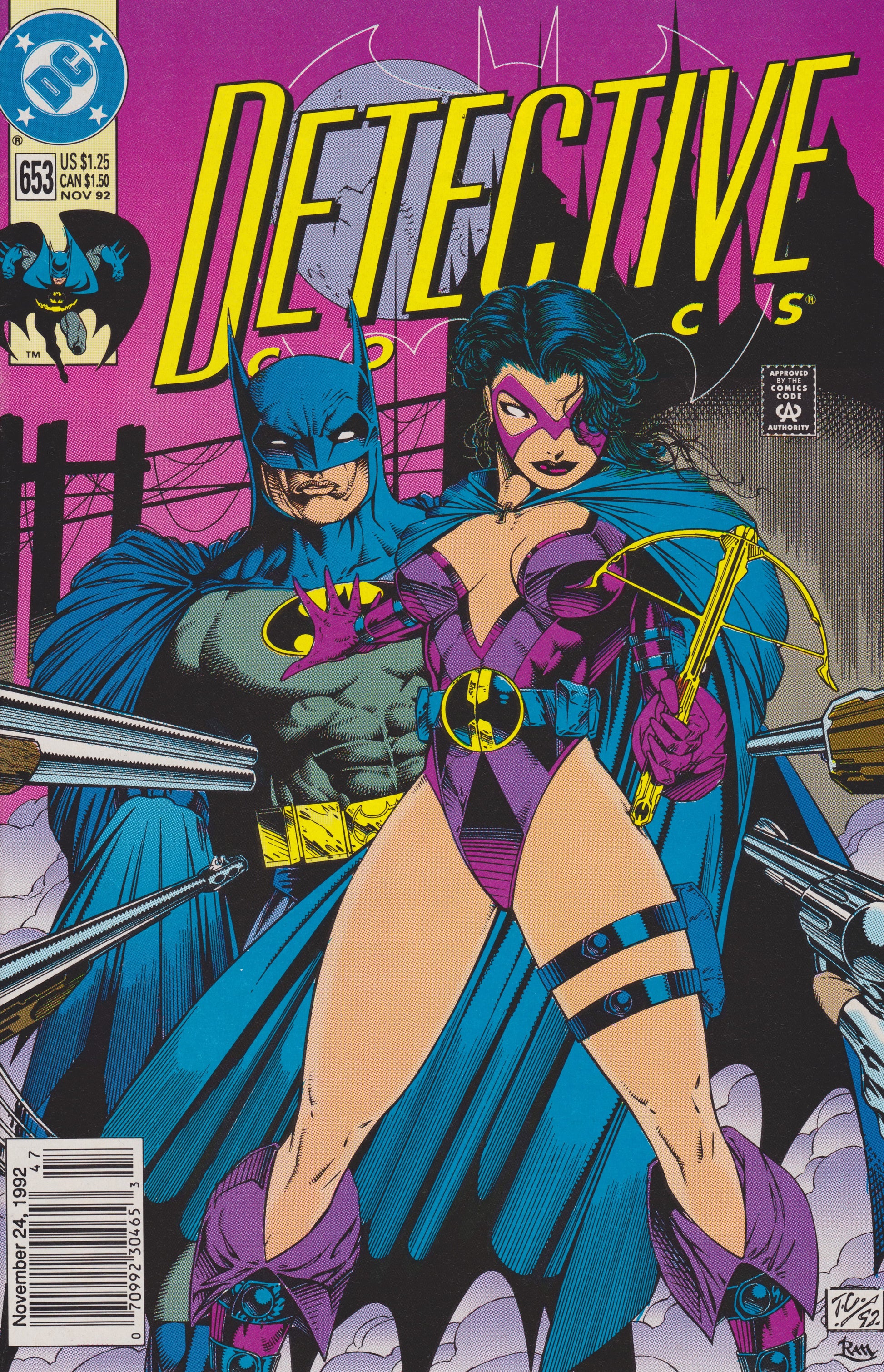 DC Comics COMIC BOOK Detective Comics #653 (VF)