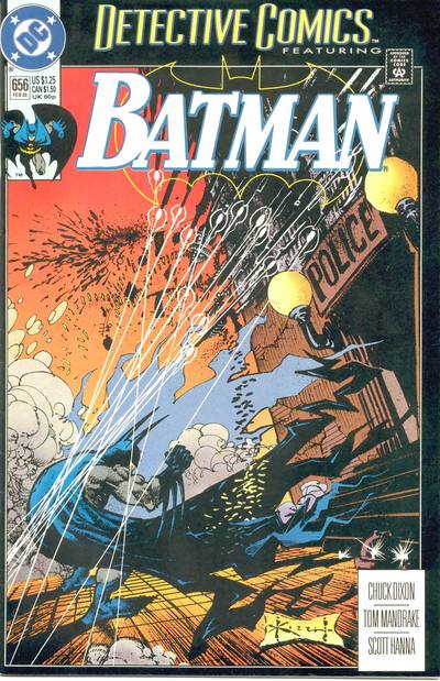 DC Comics COMIC BOOK Detective Comics #656 (VF)