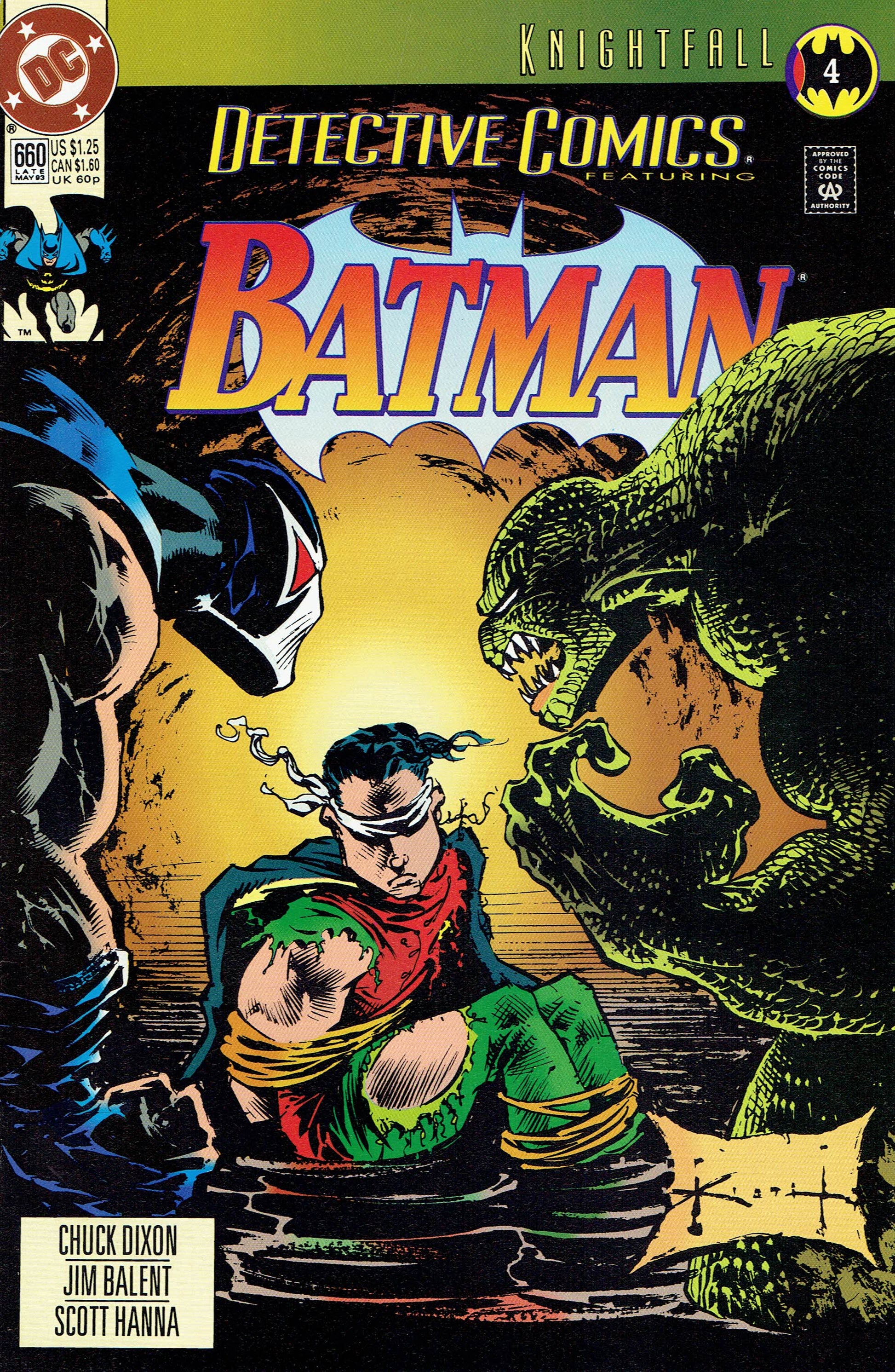 DC Comics COMIC BOOK Detective Comics #660 (VF)