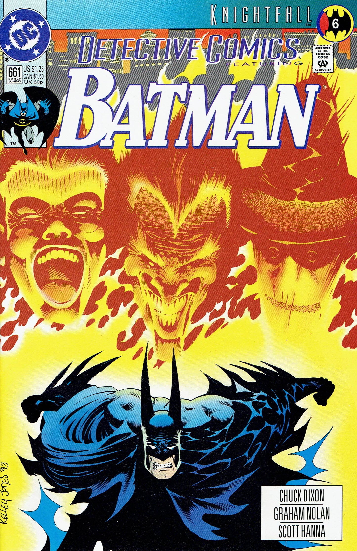 DC Comics COMIC BOOK Detective Comics #661 (VF)