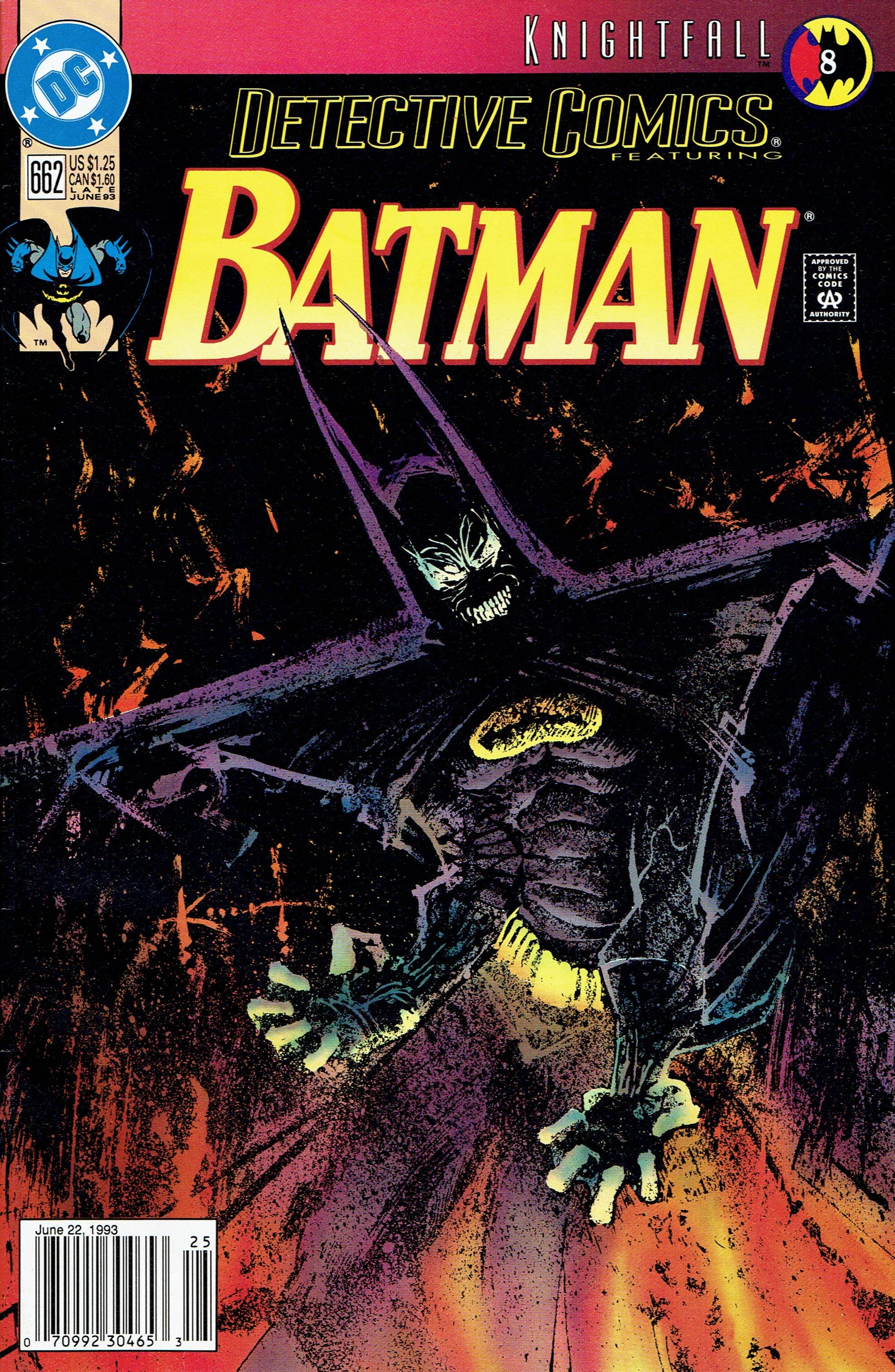 DC Comics COMIC BOOK Detective Comics #662 (VF)