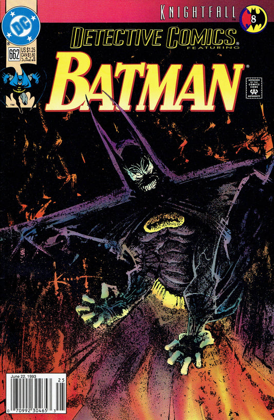DC Comics COMIC BOOK Detective Comics #662 (VF)