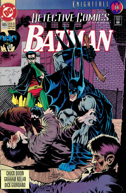 DC Comics COMIC BOOK Detective Comics #665 (VF)