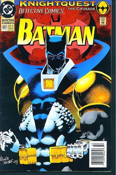 DC Comics COMIC BOOK Detective Comics #667 (VF)